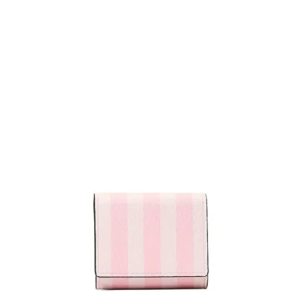 Billetera plegable compacta con emblema Icono de Victoria's Secret.