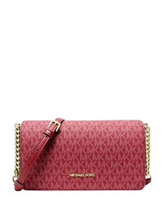 Crossbody Jet Set Medium Signature Logo Cereza